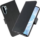 Bookstyle Wallet Cases Hoesje voor Huawei P30 Pro Zwart