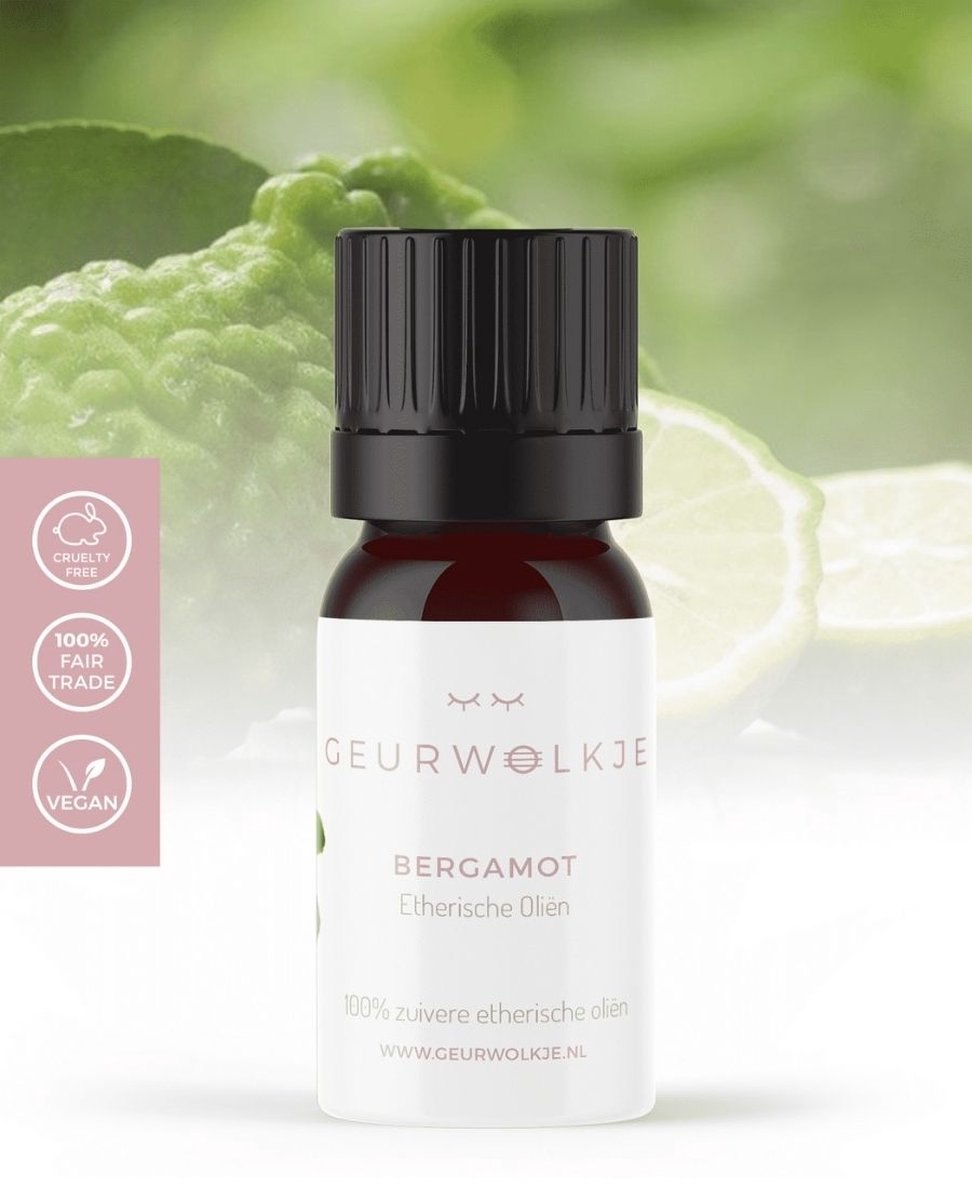 Goedkoopste Geurwolkje Bergamot - 100 Etherische Olie - 5 ml