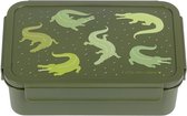 A Little Lovely Company - Bento brooddoos lunchbox - Krokodillen