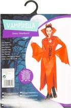 Costume Diable - Femme - Taille M - Carnaval - Halloween - Robe + Oreilles du Diable