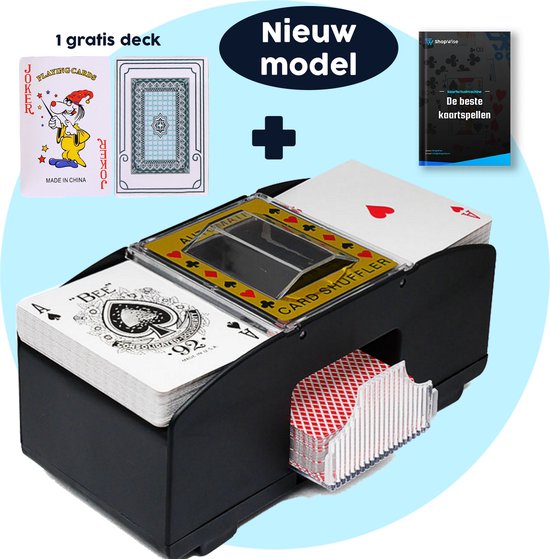 Automatique Poker Card Shuffler Jeux de société Cartes à jouer à piles  Shuffle