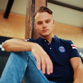 Polo PSG homme - bleu - taille L - taille L
