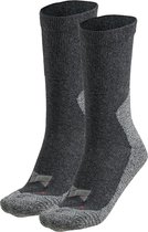 Xtreme - Hiking sokken Unisex - Multi antraciet - 35/38 - 2-Paar - Wandelsokken heren - Wandelsokken dames