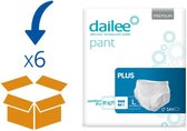 Dailee Pants Premium Plus Large - 6 pakken van 14 stuks - Incontinentie broekjes