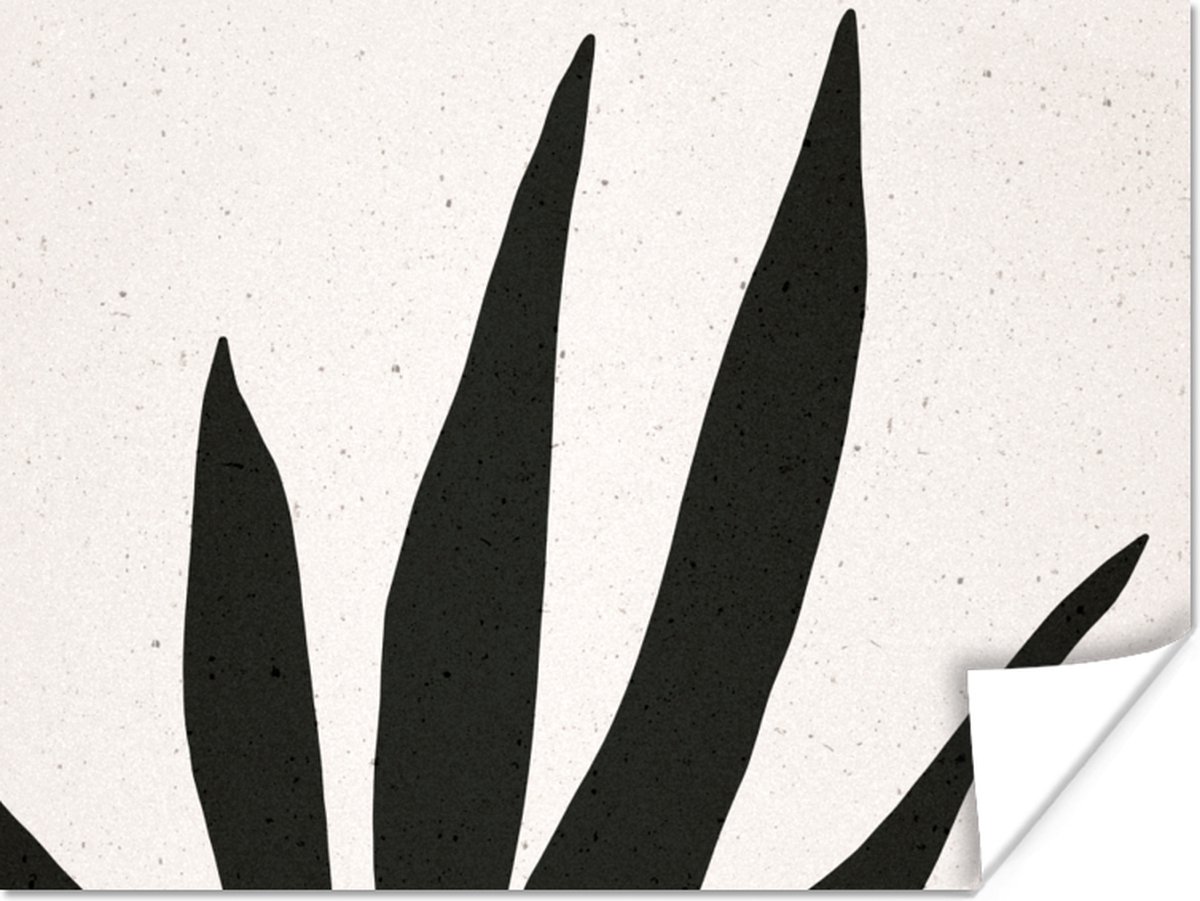 Poster Blad - Plant - Minimalisme - 40x30 cm