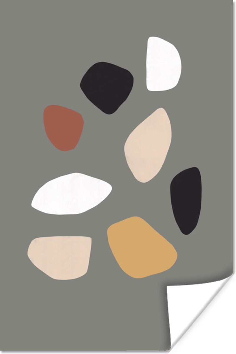 Poster Minimalisme - Pastel - Design - 20x30 cm