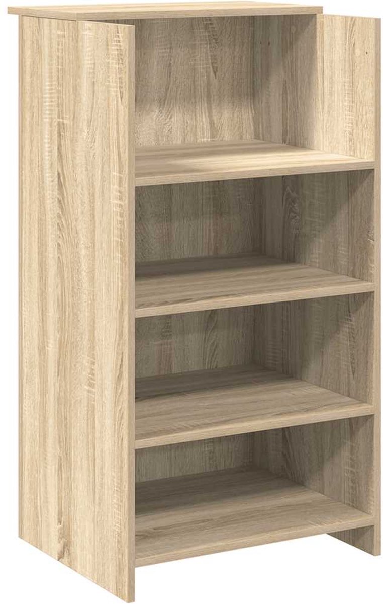 Dressoir Zwart Bewerkt Hout Retourdeal 40% Korting - Kasten Dressoirs - Marktp