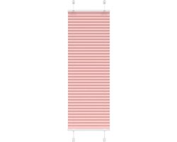 vidaXL - Plissé - rolgordijn - 40x150 - cm - stofbreedte - 39,4 - cm - polyester - roze