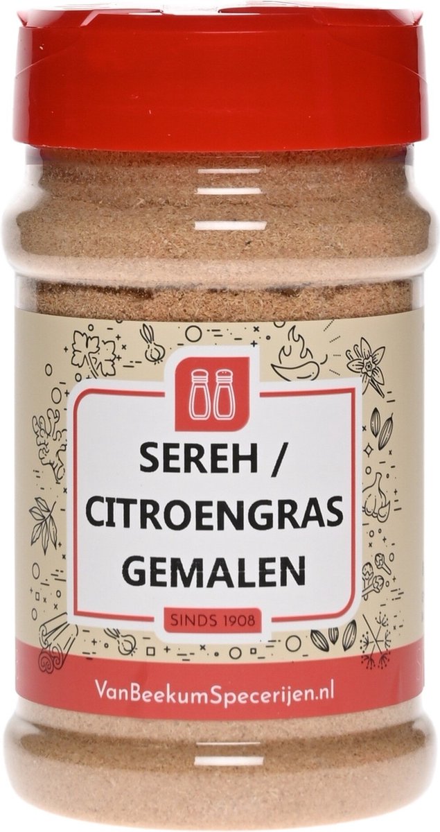 Goedkoopste Van Beekum Specerijen - Sereh / Citroengras Gemalen - Strooibus 100 gram