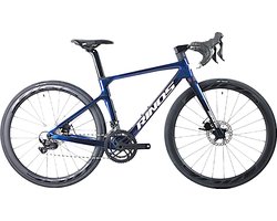 Rinos Odin3.0 Carbon Road – RaceFiets – met SHIMANO 105 ST-R7000 – 22 versnellingen en schijfremmen – lichte fiets voor dames en heren – 700 x 40C – Kameleon Blauw-Paars 58 –2024