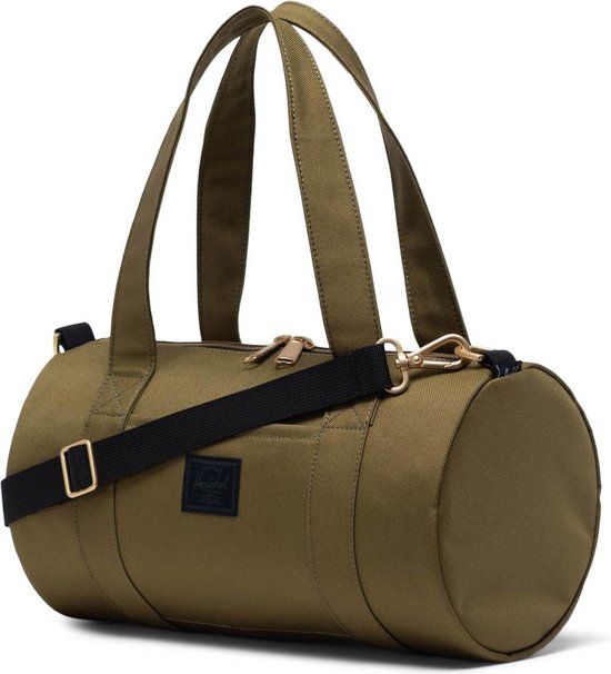 Herschel Sac à épaule bandoulière Sac de sport Sutton Mini Duffle Khaki Green Brun