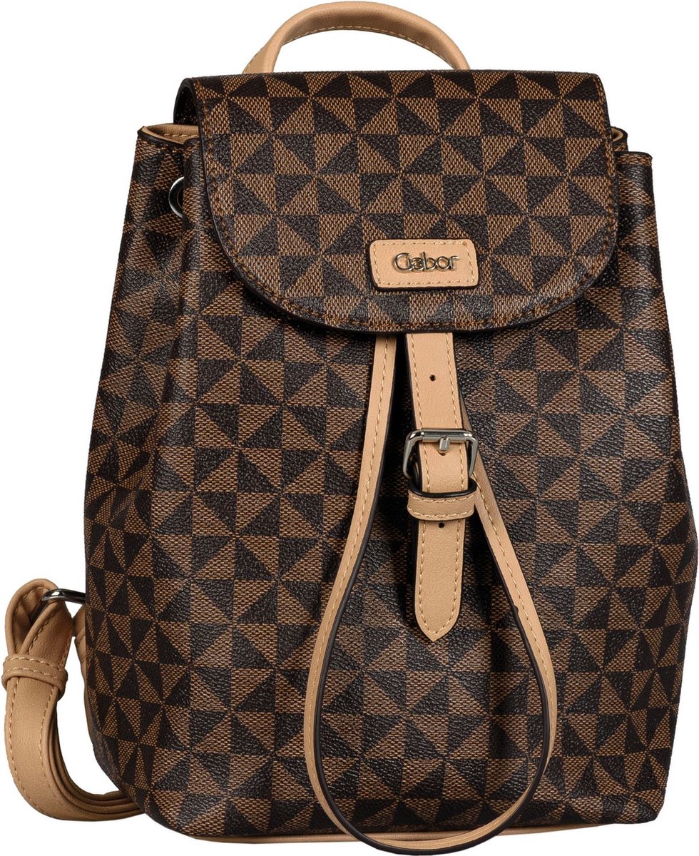 Gabor Vrije tijd rugzak Rugzak Barina Backpack Mixed Brown Bruine Veelkleurig