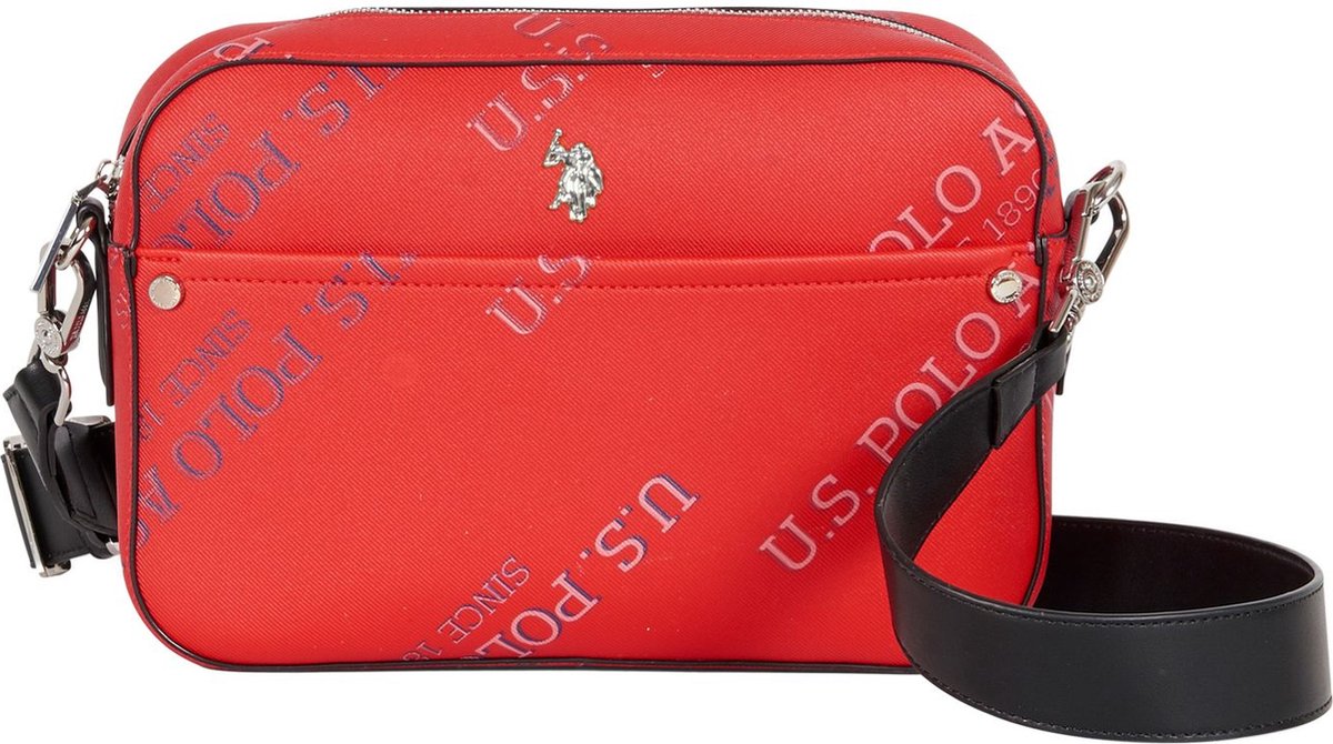 U.S. POLO ASSN. Schoudertas Green Country Crossbody Pocket Red Rood