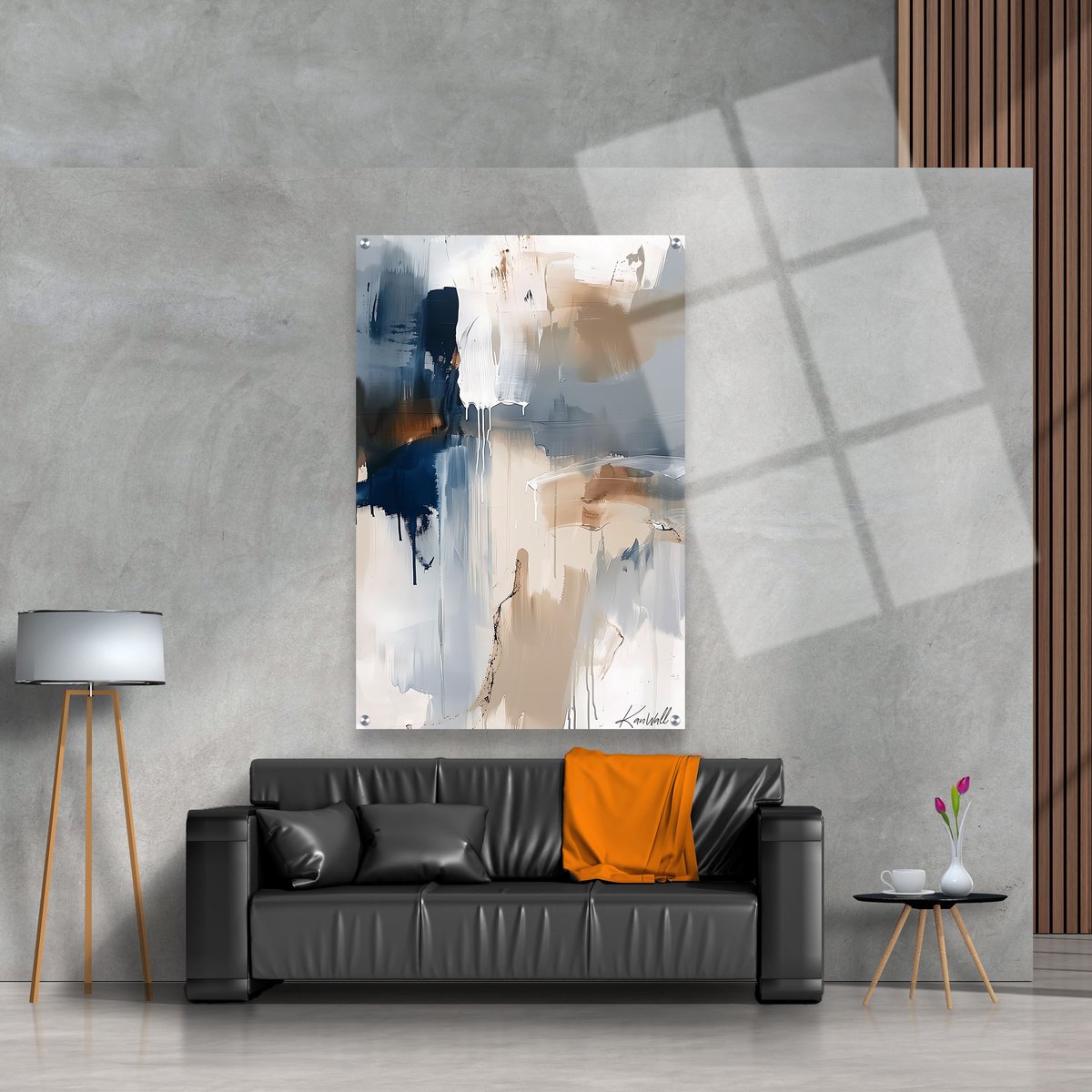 Luxe Plexiglas Schilderij Countryside | 100x75 cm | Woonkamer | Slaapkamer | Kantoor | Muziek | Design | Art | Modern | ** 5MM DIK**