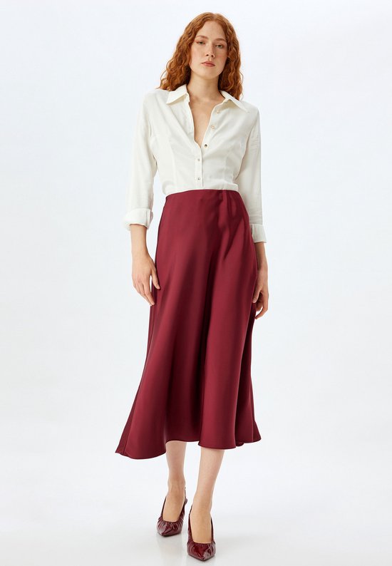 Maxi-lengte Uitlopend (halve cirkel) Rok | bol