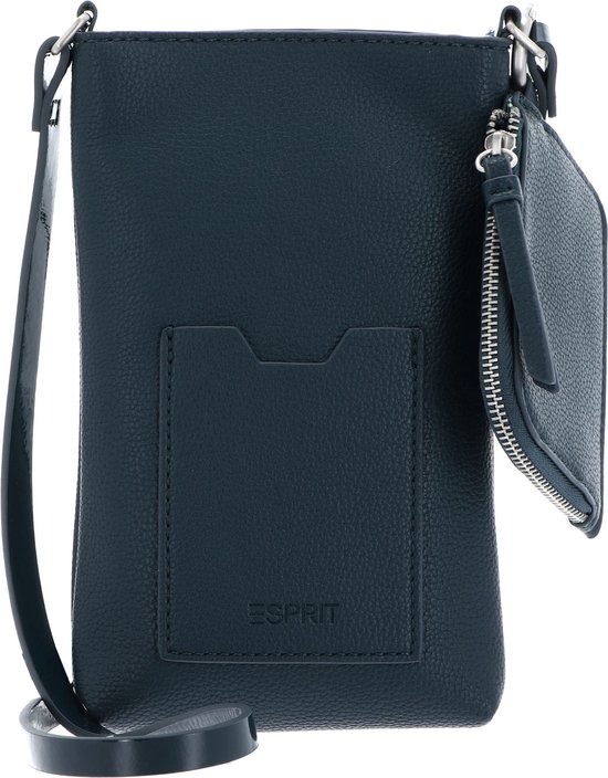 Sac Bandoulière ESPRIT Vera - Noir - Idéal Pour Téléphone - Femme