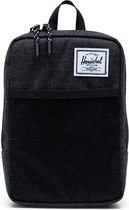 Herschel Schoudertas Gordeltas Sinclair Large Crossbody Black Crosshatch Grijs