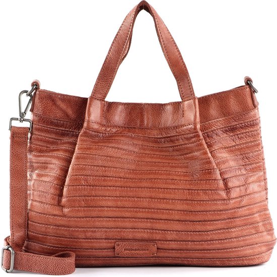 FREDsBRUDER Cuir Sac à épaule Sac shopper Shiver Shopper Light Rust Terracotta