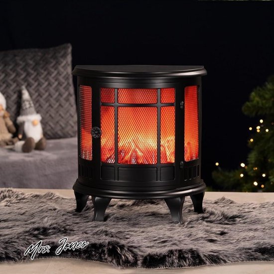 Ideen Mit Herz LED Fi Nostalgie, Decoratieve Elektrische Batterij Zonder Verwarming Realistisch Vuur Vlameffect 35 X 30 17 Cm Met Timerfunctie 6 Uur Aan 18 Uit 687532139