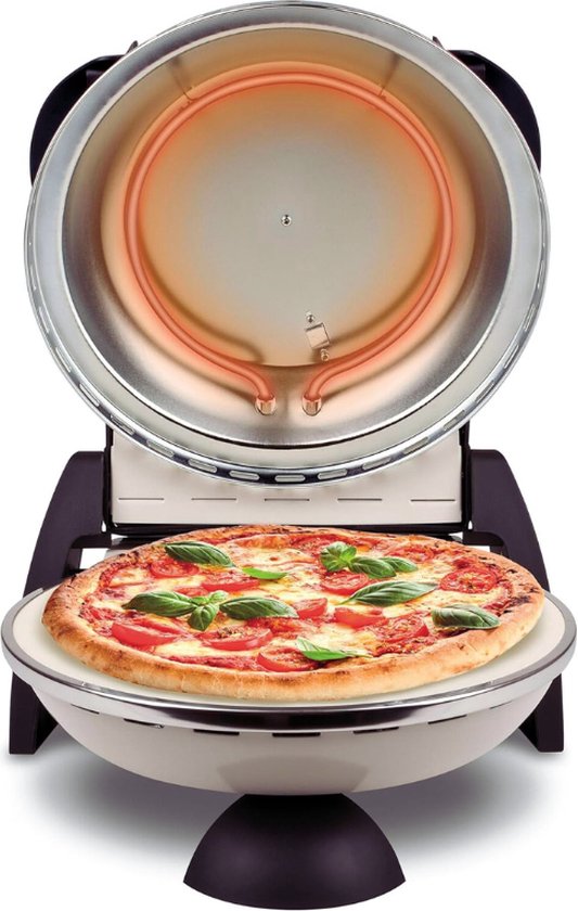 Forno Pizza Elettrico G3 Ferrari Delizia - Fino A 400&deg;C, Con Pietra, Croccante In 3 Minuti