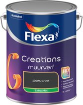 Bol.com Flexa - Creations Muurverf Extra Mat - 100% Grind - Mengverf - 5 L aanbieding