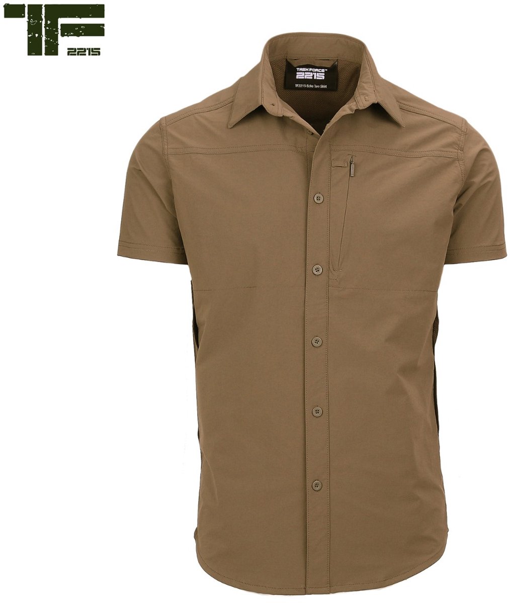 TF-2215 - TF-2215 Echo Two shirt (kleur: Coyote / maat: XXL)