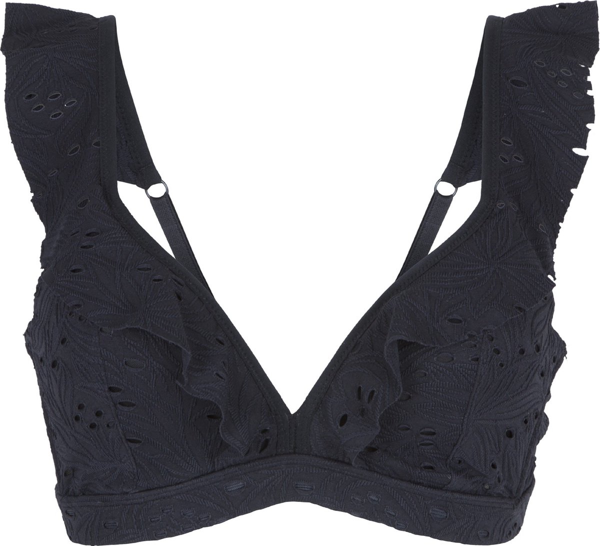 LingaDore Triangel Bikini top Voorgevormde Zwart