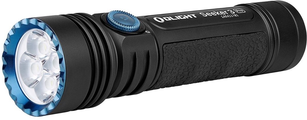 Olight Seeker 3 Pro - zaklamp - oplaadbaar - zwart - 4200 Lumen