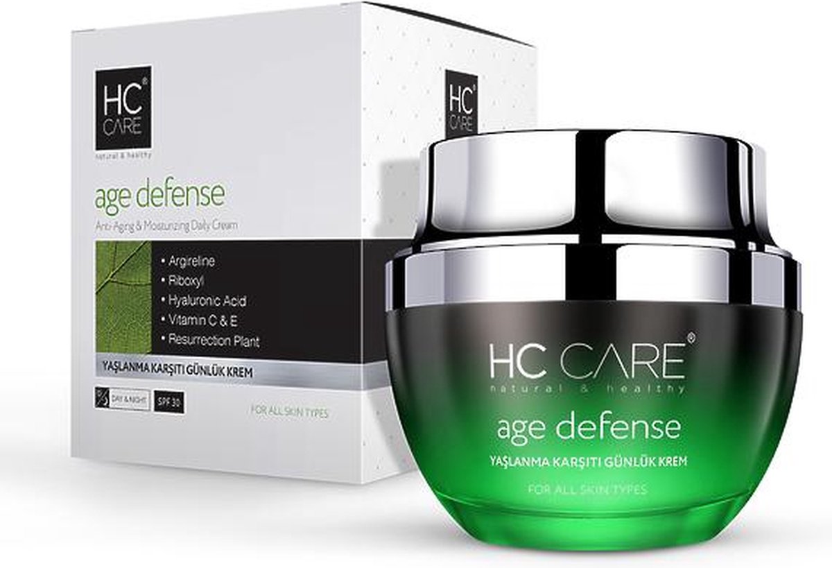 Goedkoopste HC Care Complex Anti-rimpel Dagcrème - Leeftijd vanaf 23 , Tegen de eerste tekenen van Veroudering - SPF 20-40 - Alle huidtypes - Moisturize - Met hyaloronzuur en vitamine E & C - Hydraterende Gezichtscrème - 50 ml