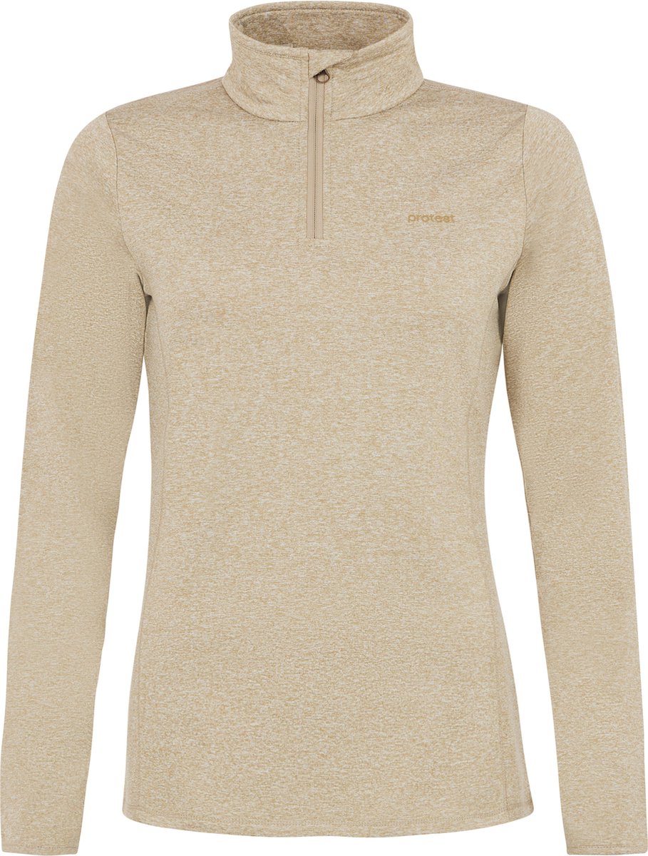 Protest Fabrizm – Skipully Dames – Lange mouwen – Stretch Beige