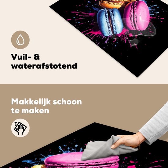 KitchenYeah® Protection plaque induction 74x48 cm - 3-2-12 - Protege plaque de cuisson - Couvre plaque induction - Protecteur d'induction - Cuisine