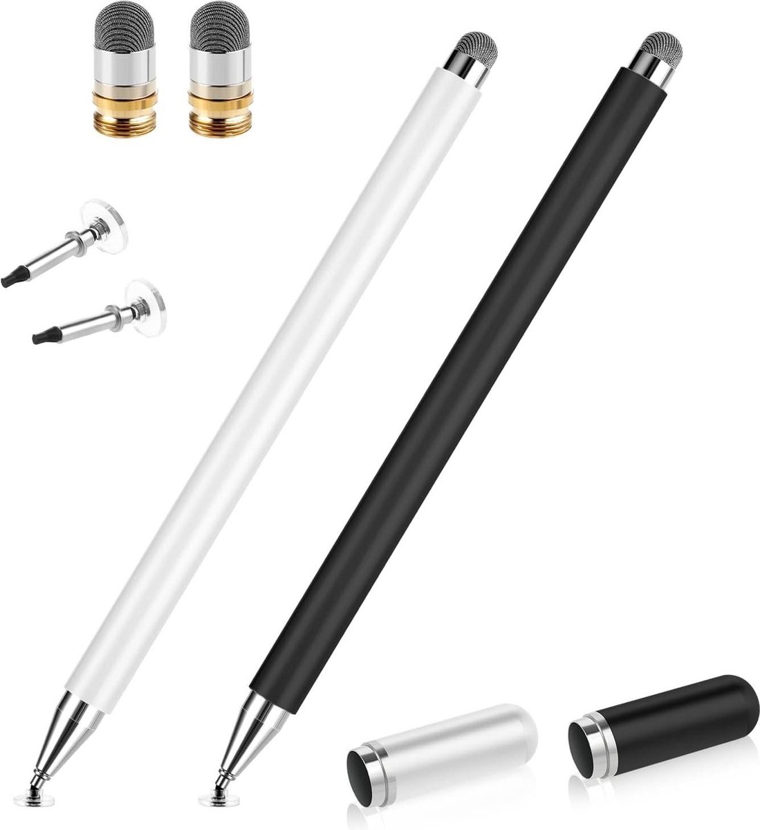 Magnetische stylus pennen - 2 stuks, hoge gevoeligheid precisie stylus voor touchscreens .