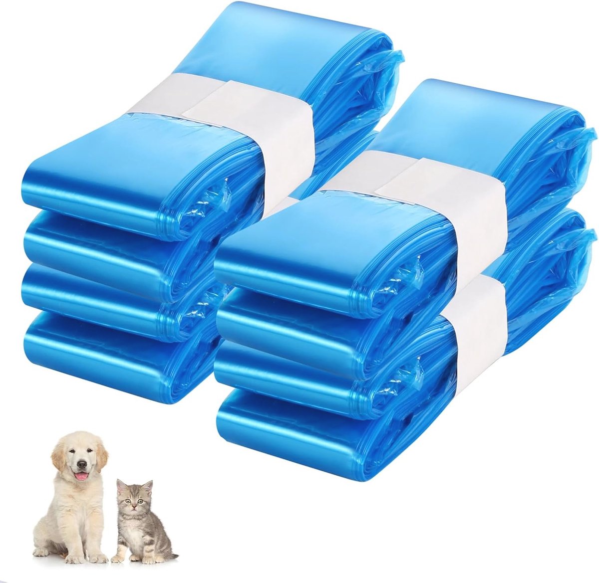 Goedkoopste Navulfolie voor luieremmers en kattenbakken - Geurende navulverpakkingen, 4 stuks