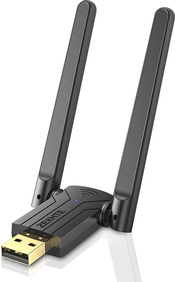 Bluetooth Adapter voor PC - USB Dongle 5.1 met Lange Bereik tot 150m