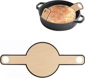 Dutch Oven Brood Bakmat | Siliconen Brood Sling voor Dutch Oven | Hittebestendige Bakplaten Liner | Oven Liner Rond Brood Bakken Tool voor Thuis en Keuken