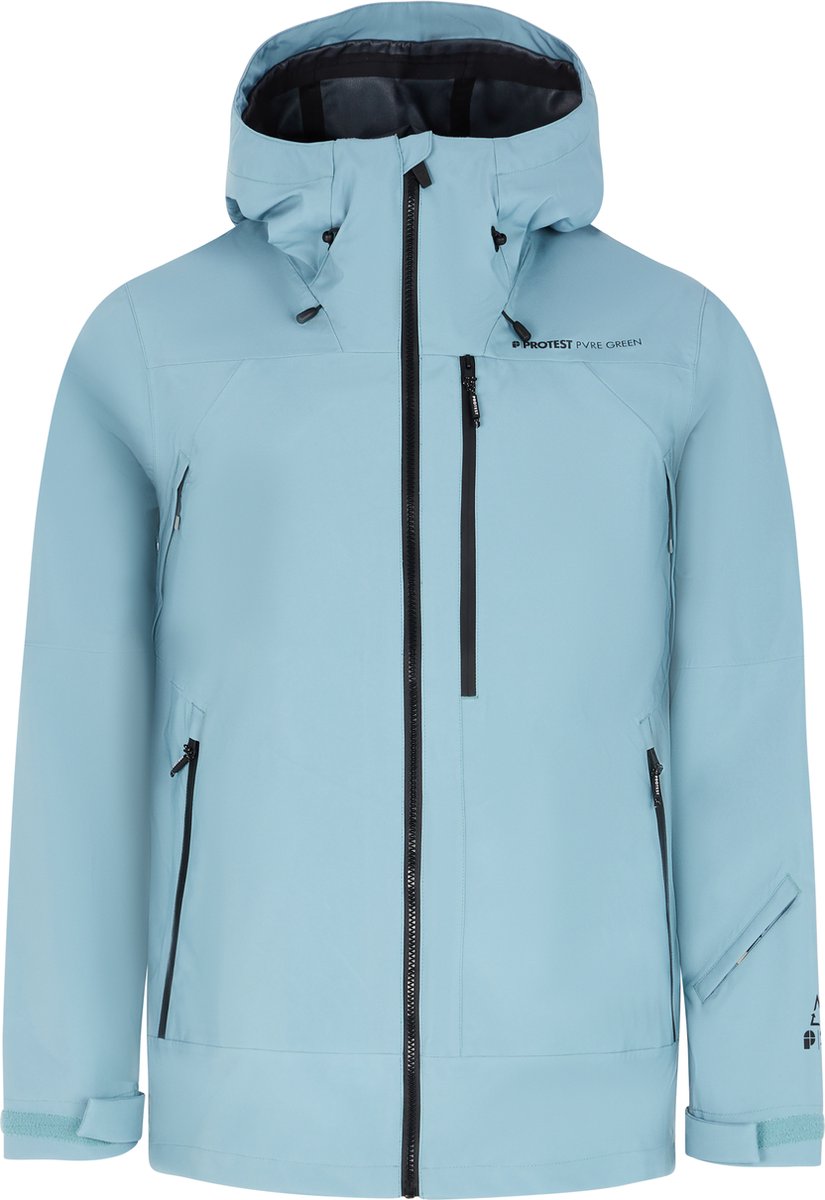 Protest Prtabalone – Skijas Heren – Winterjas Waterafstotende afwerking – Softshell Blauw