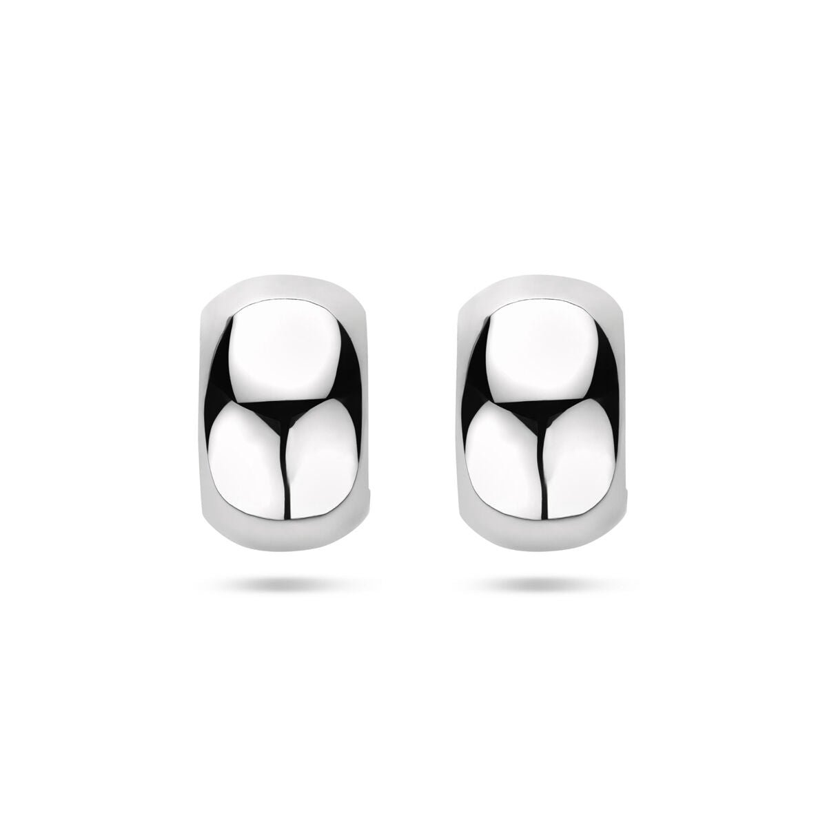 Zilver gerhodineerd stekeroorringen 15.5 mm - 1340703