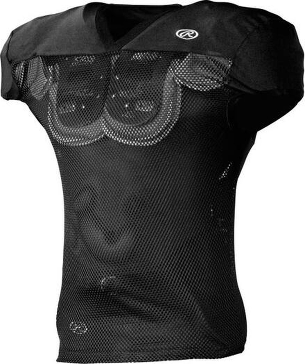 Rawlings FJPR1 Adult M Black Football Jersey voor Sport American Football