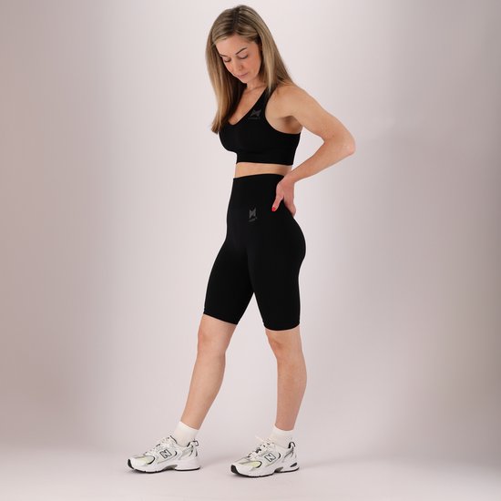Xtreme - Ensemble de sport femme - Short/ BH - Grijs - S - Short de Sport - Vêtements de Vêtements de sport femme