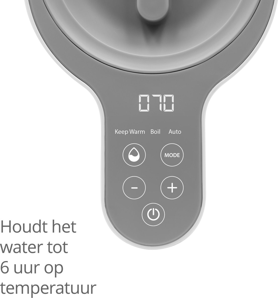 LUVION® EasyMix Instant Warmer Waterdispenser Wit - 2 in 1 - Baby Flessenwarmer & Heetwaterdispenser thumbnail 3
