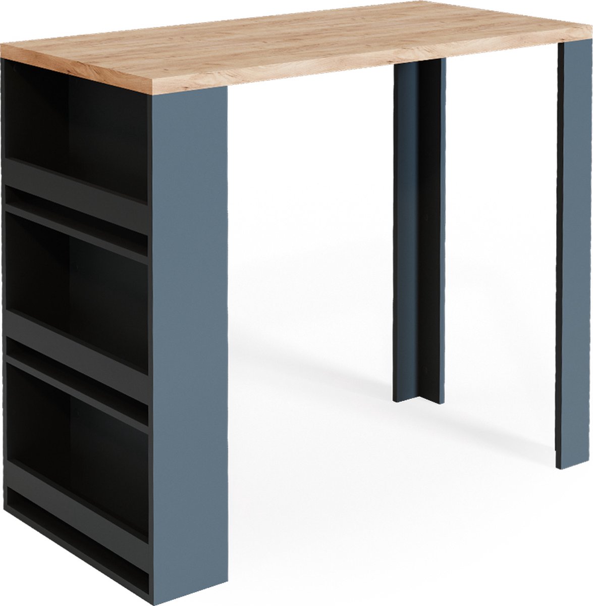 Vicco Bartafel, Antraciet/wit, 57 x 80 cm