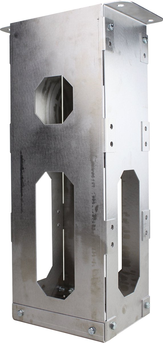 Robuuste Metalen Sokkel voor Stabiele Montage van Laadpaal