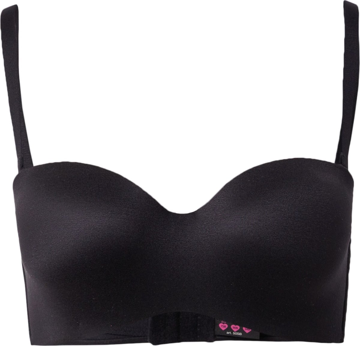 MAGIC Bodyfashion Luxury Strapless Bra Dames Beha - Black - Cup