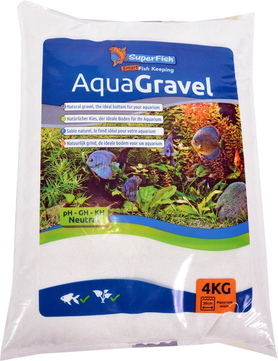 Superfish aqua grind sneeuw wit 4 kg