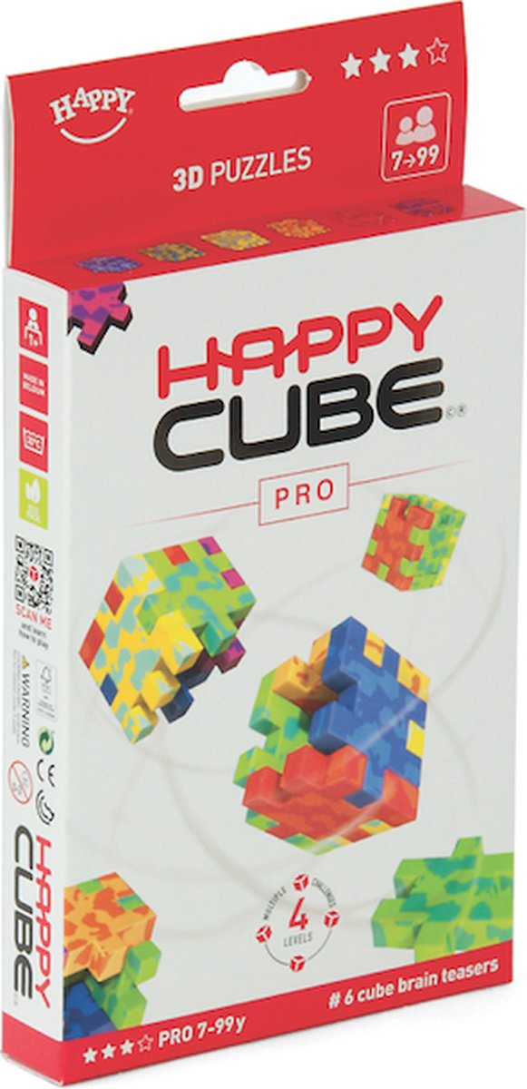 SmartGames - Happy Cube Pro - 6 puzzels - 3D — afbeelding 13