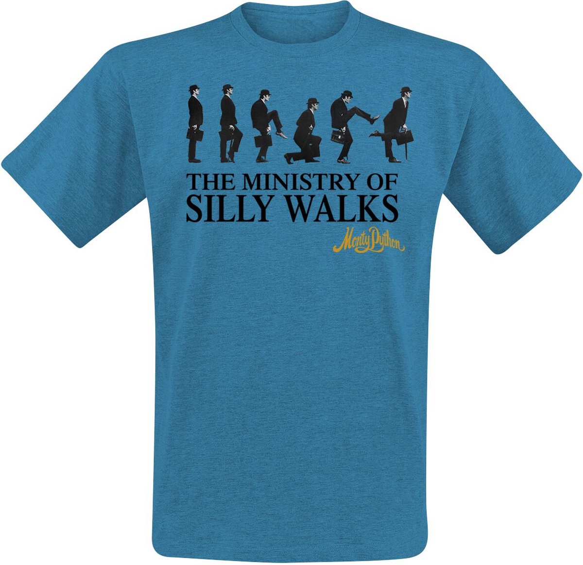 Monty Python Ministry of Silly Walks Heren T-shirt - meerkleurig - XXL