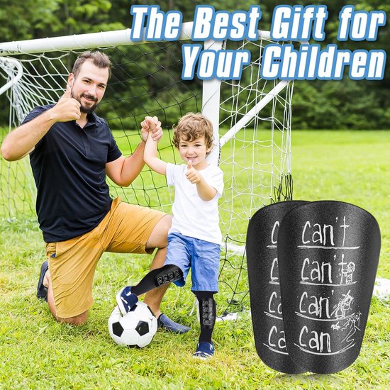 Lot De 4 Mini Protège-Tibias Football – Anti-Choc EVA 10x6 Cm, Léger Et Discret, Pour Enfants Et Adultes (Filles/Garçons/Hommes/Femmes)