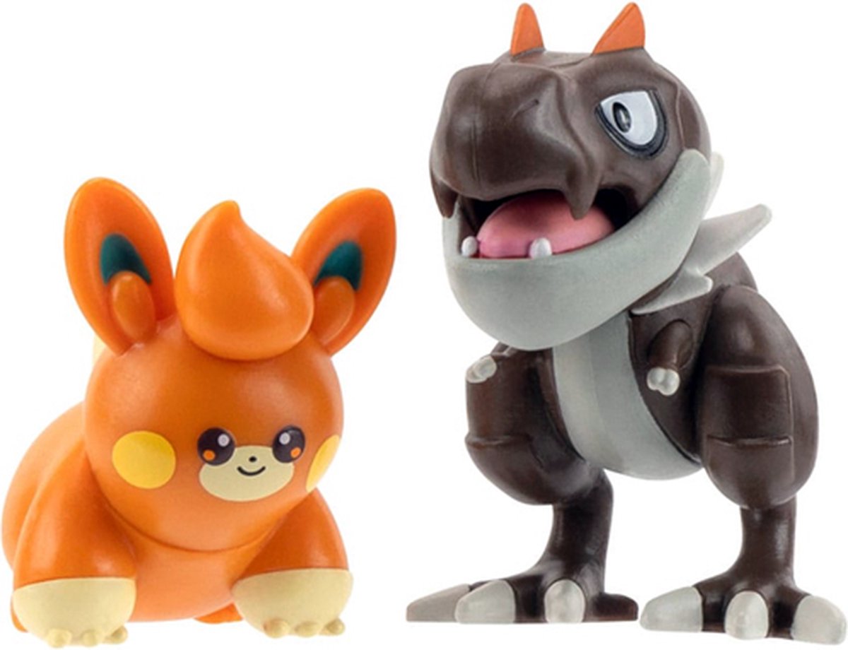 Pokémon - Pawmi & Tyrunt - Jazwares Battle Figure Actiefiguren