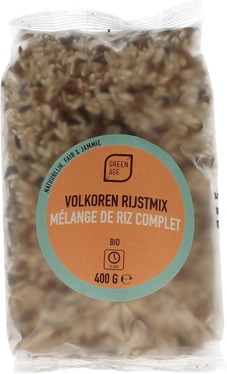 GreenAge Rijstmix Volkoren Bio 400 gr