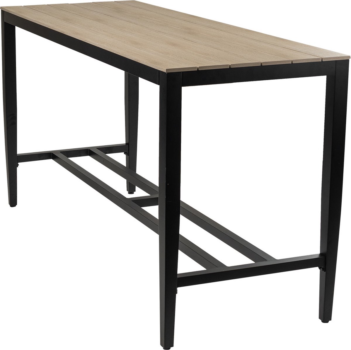 Bartafel Cyprus 200x75 cm | Wood | Polywood & Aluminium